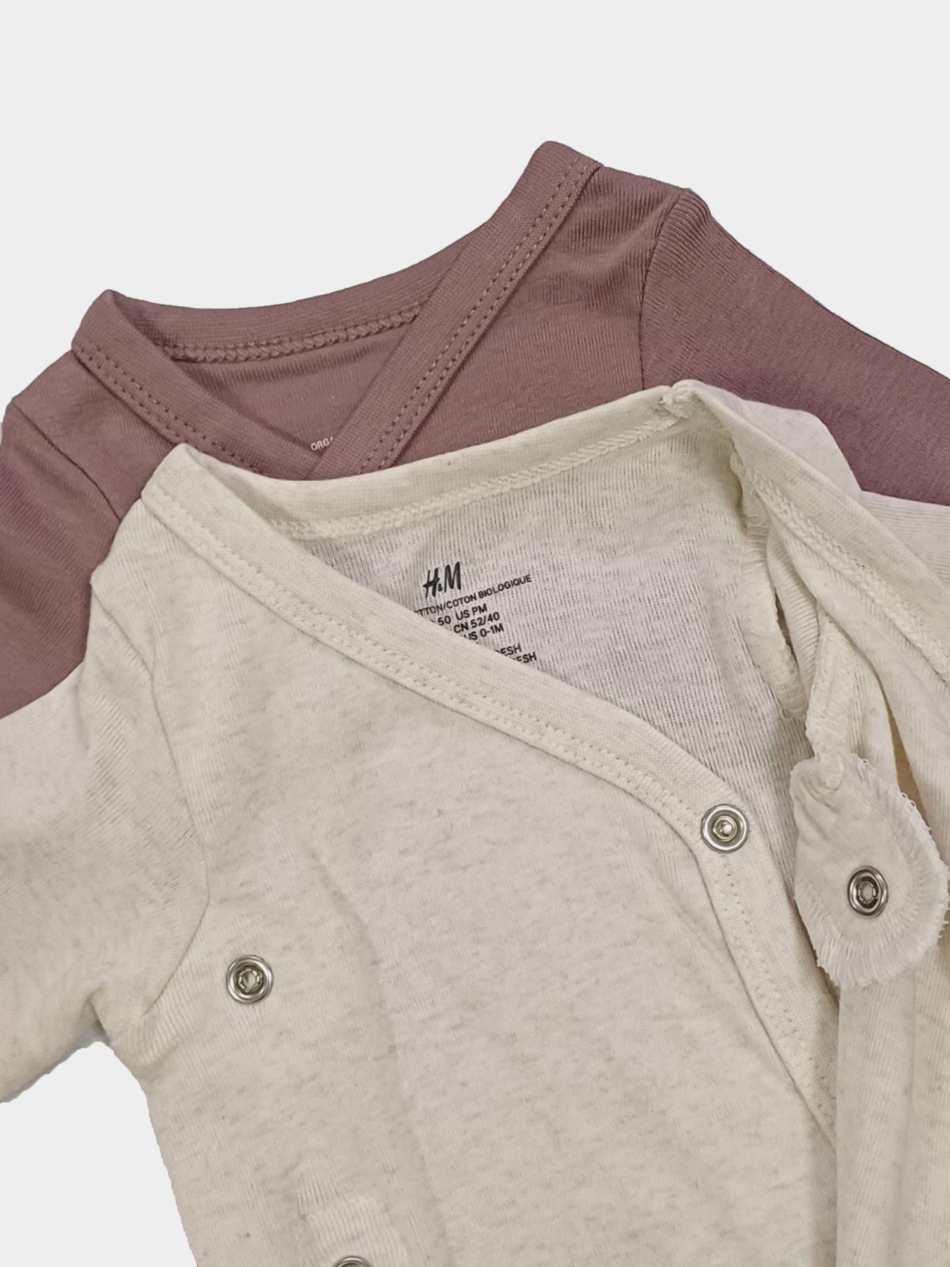 Боди для младенцев H&M модель 8143063kwer_Бежево-розовый Боди для младенцев H&M модель 8143063kwer_Бежево-розовый Фото