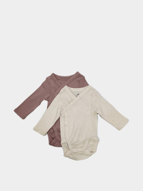 Боди для младенцев H&M модель 8143063kwer_Бежево-розовый Боди для младенцев H&M модель 8143063kwer_Бежево-розовый Фото