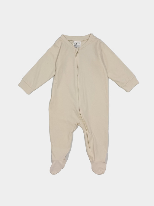 Нательный комбинезон H&M модель 3100915kwer_Светло-бежевый Фото