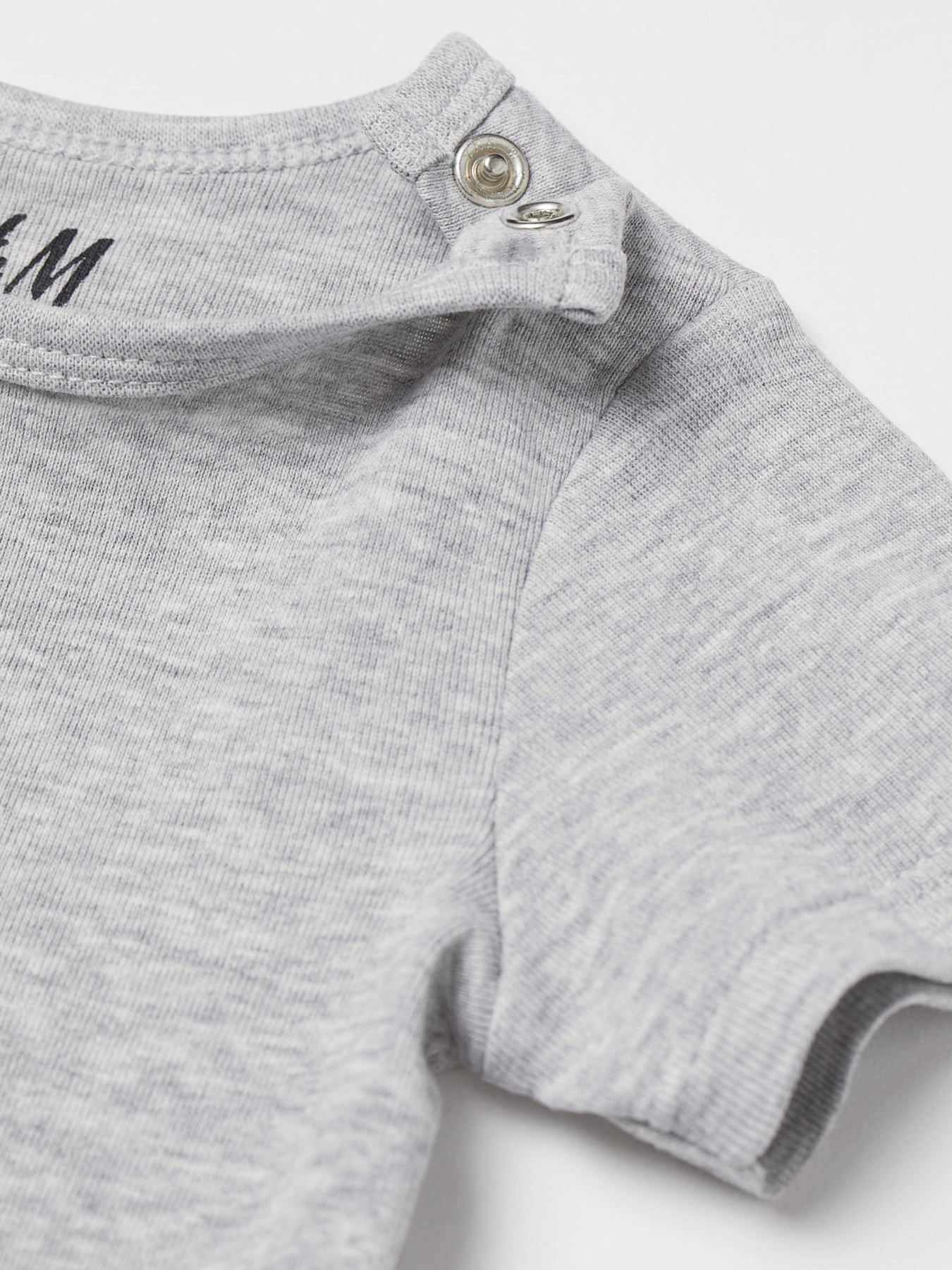 Боді для немовлят H&M модель 9006732kwer_Серый Фото