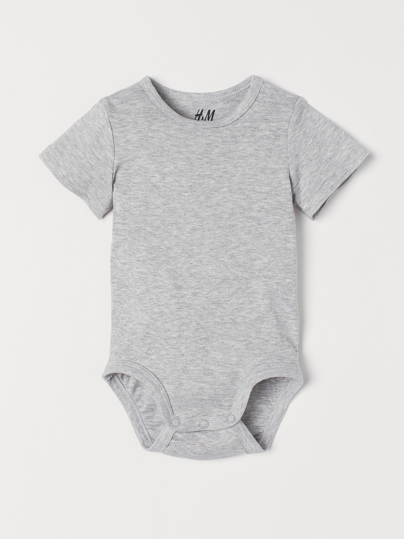 Боди для младенцев H&M модель 9006732kwer_Серый Фото