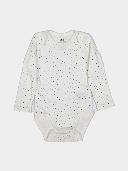 Боди для младенцев H&M модель 8801182kwer_Молочный Фото