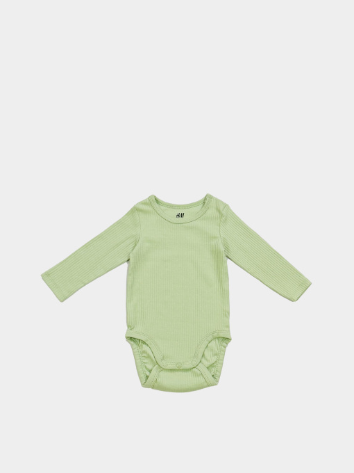 Боді для немовлят H&M модель 9935987kwer_Светло-зеленый Фото