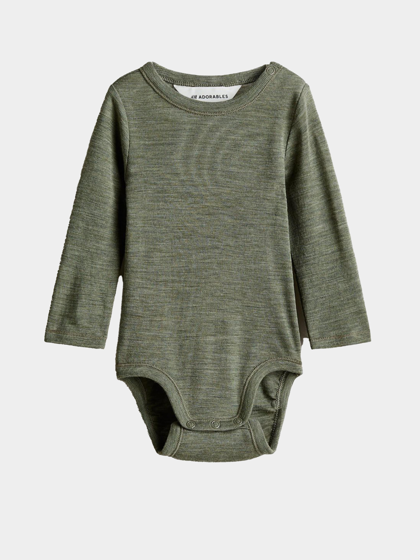 Боді для немовлят H&M модель 4163381kwer_Хаки Фото