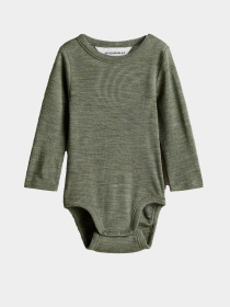 Боди для младенцев H&M модель 4163381kwer_Хаки Фото