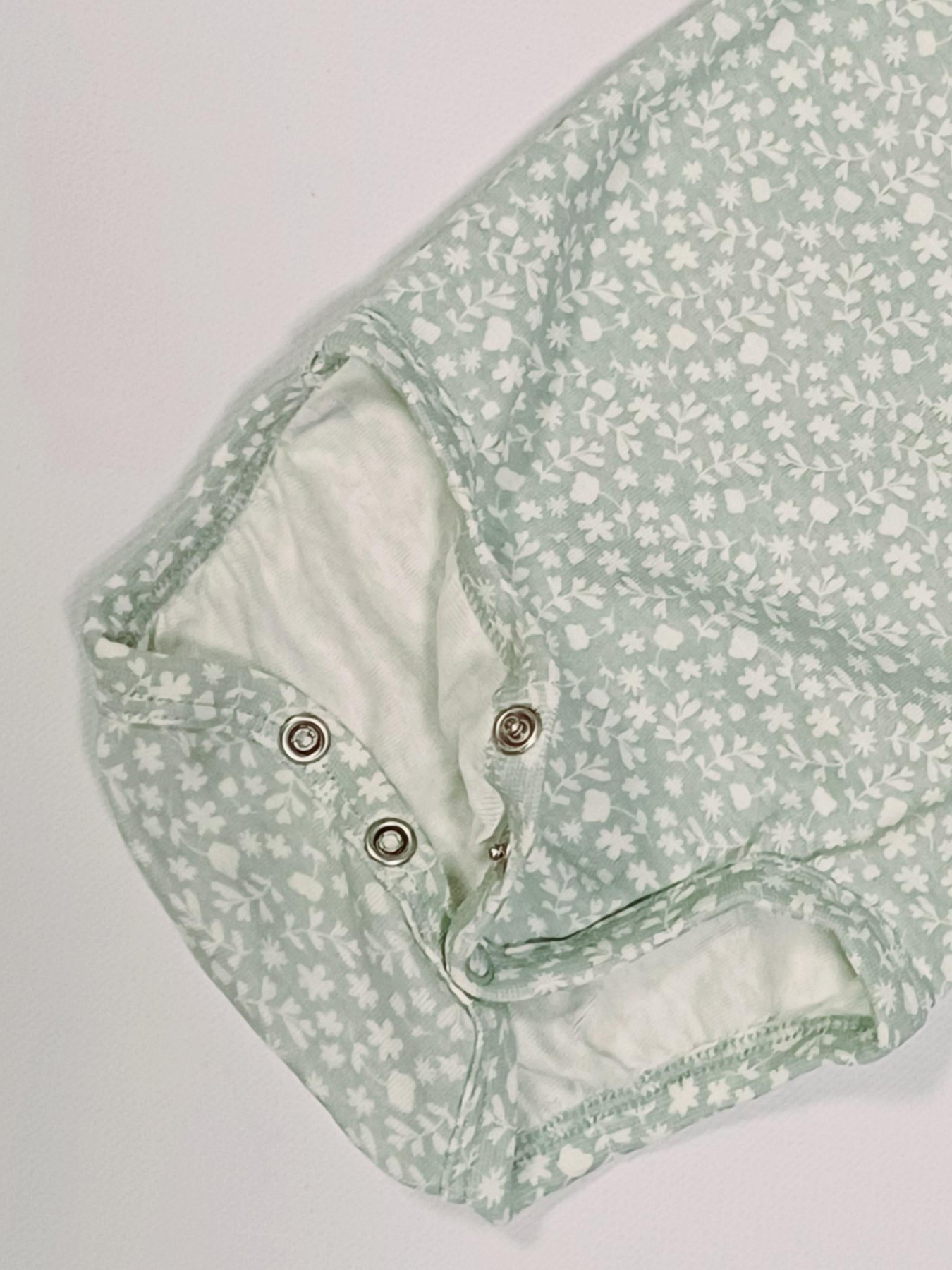 Боді для немовлят H&M модель 9530458kwer_Зелено-белый Фото