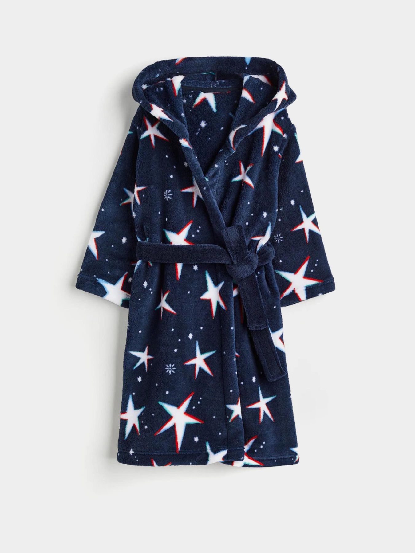 Халат H&M модель nlk4855536kwer_Темно-синий Халат H&M модель nlk4855536kwer_Темно-синий Фото