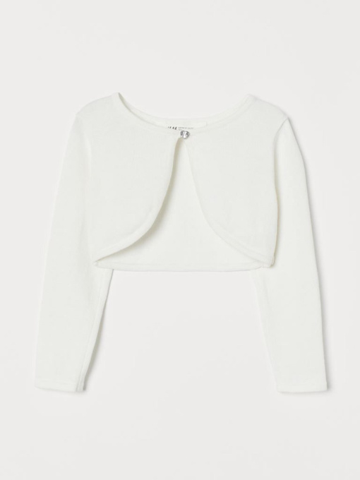 Болеро модель 7984621kwer_Молочный Фото