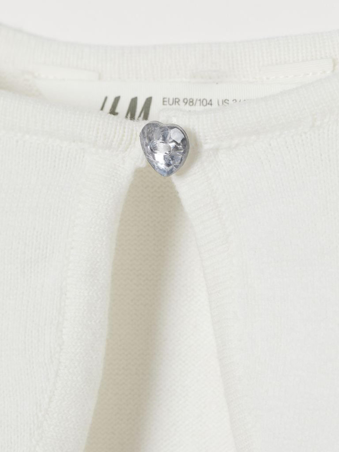 Кофта H&M модель 7984621kwer_Молочный Фото