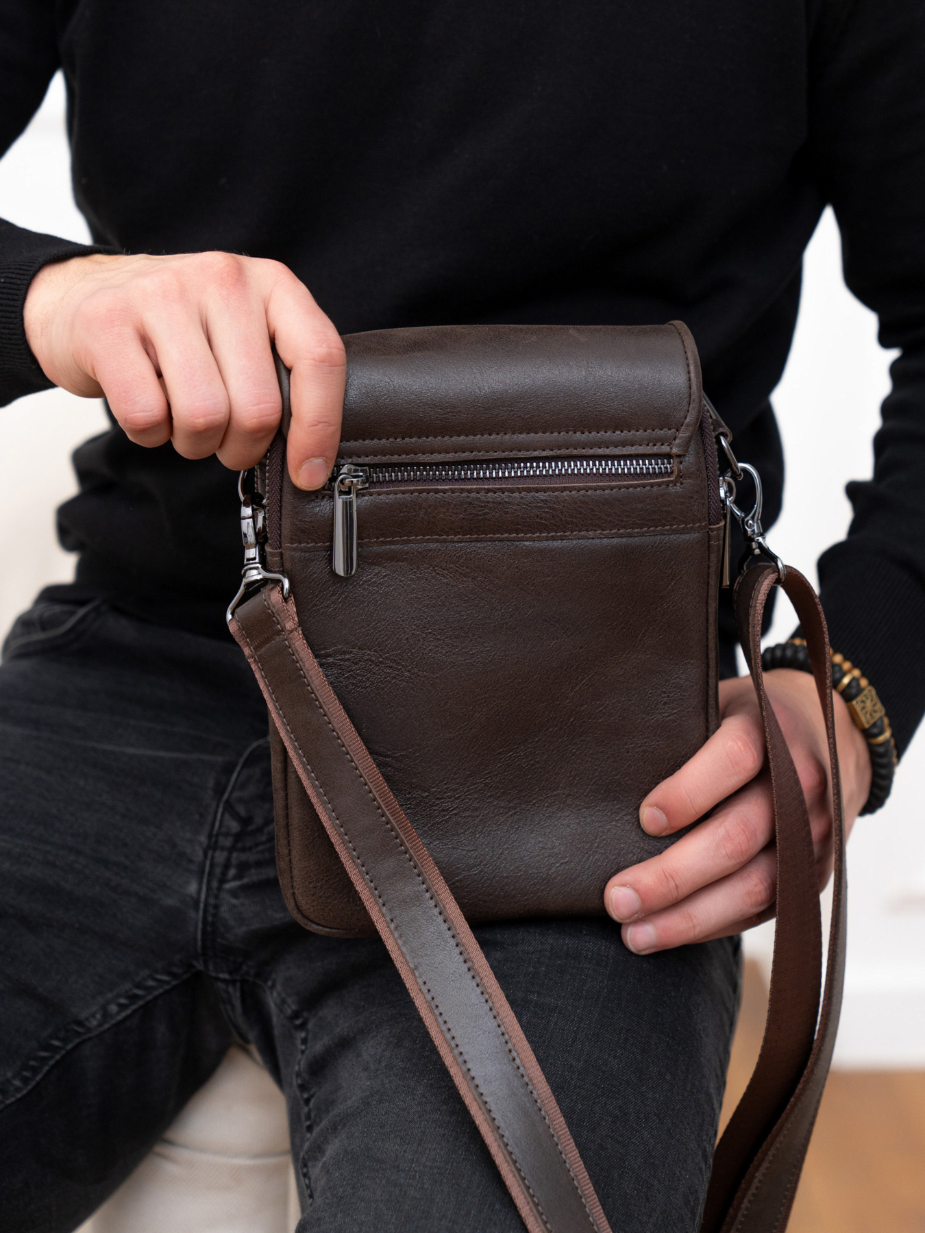 Сумка Legessy модель Kr_015-2_Brown_B2 Фото