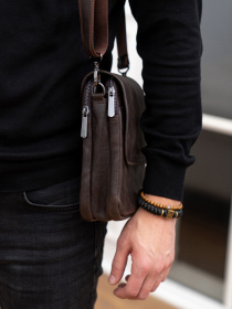 Сумка Legessy модель Kr_015-2_Brown_B2 Фото