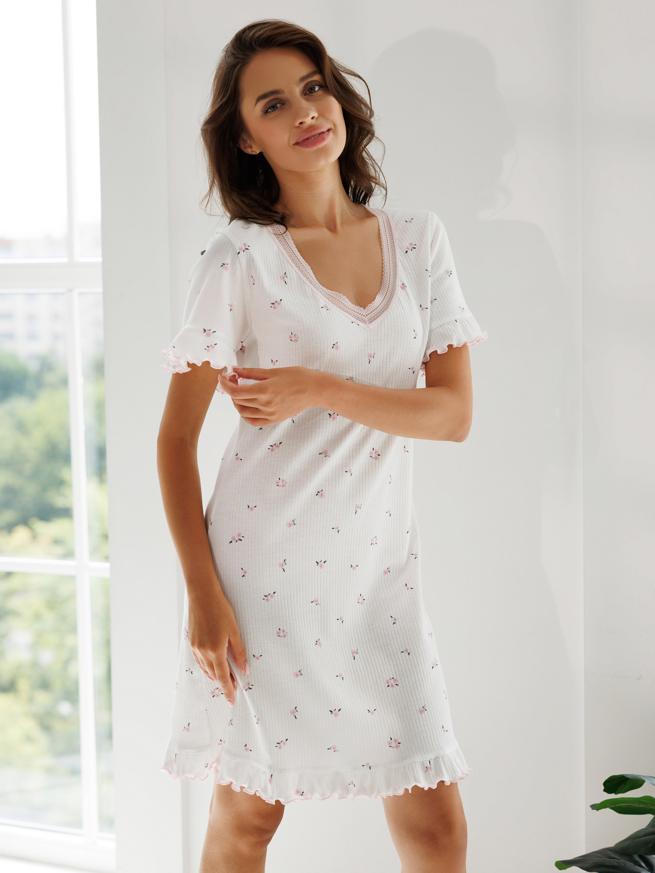 Ночная рубашка Roksana модель 3909 Фото