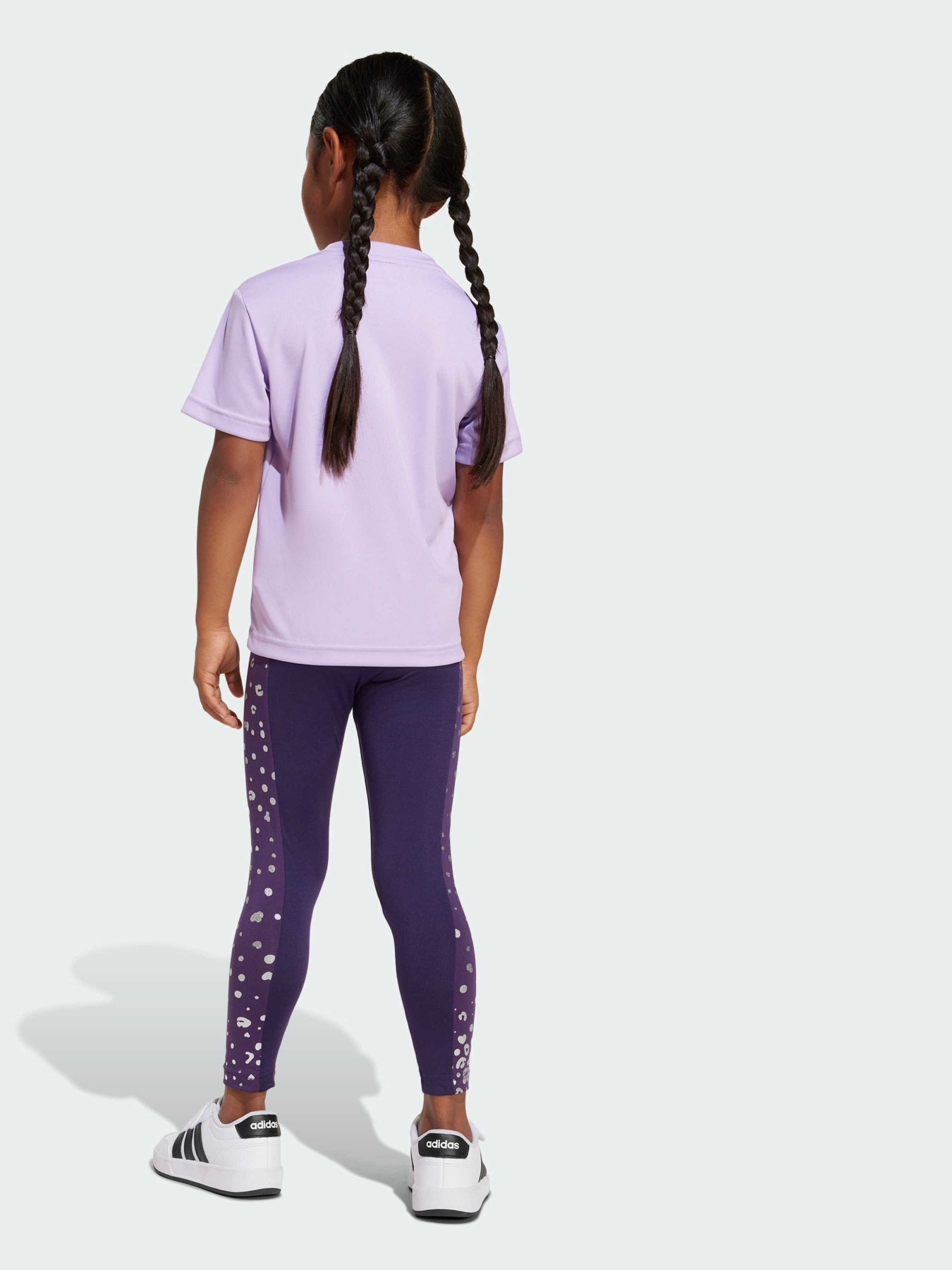 Комплект: футболка и шорты Train Essentials Glam Print Sport Kids модель JM3851 Фото