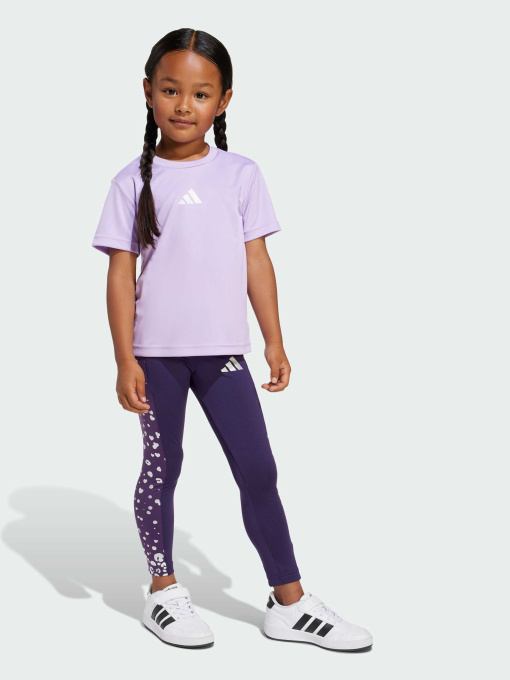 Комплект: футболка и шорты Train Essentials Glam Print Sport Kids модель JM3851 Фото