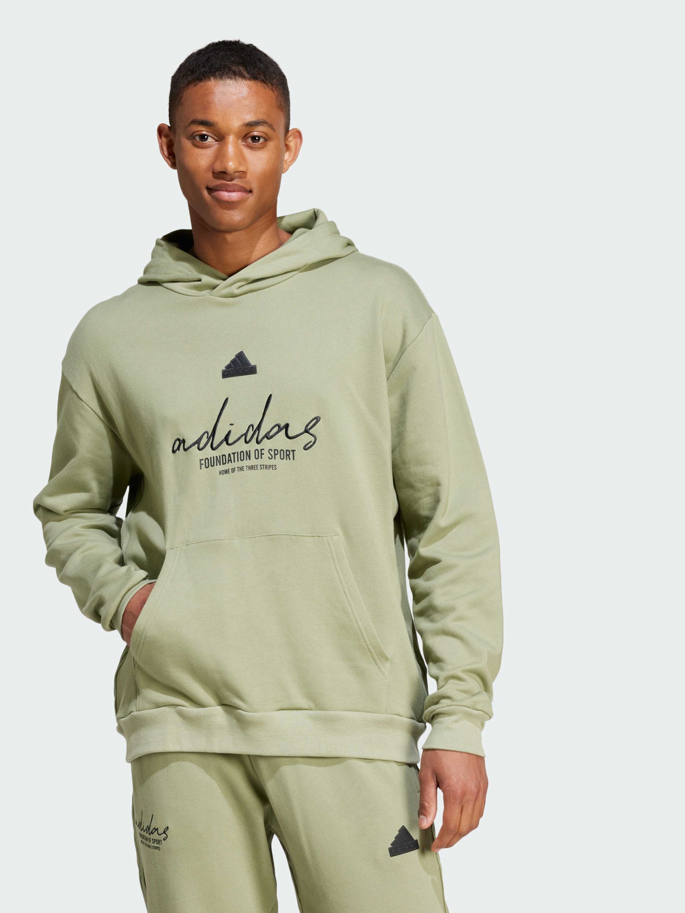 Худи Brand Love French Terry модель IW3535 Фото