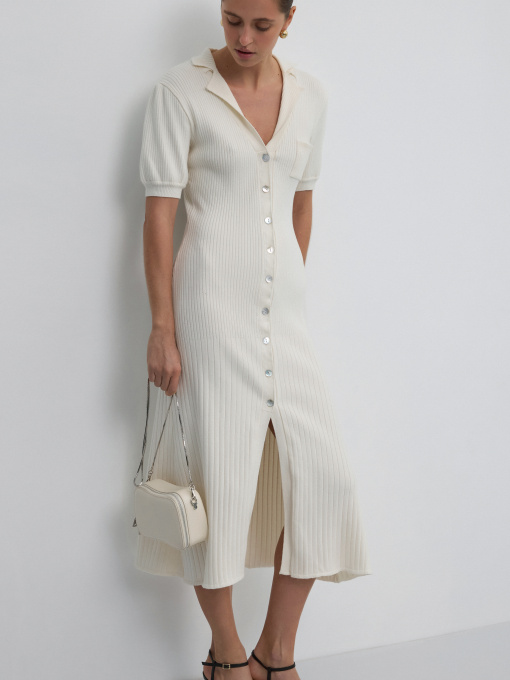 Сукня ESTRO 0231-1214201, колір молочний модель 0231-1214201 Сукня ESTRO 0231-1214201, колір молочний модель 0231-1214201 Фото