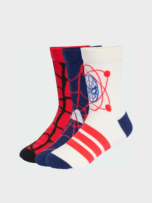 Три пари шкарпеток ADIDAS MARVEL KIDS SPIDER-MAN модель KA9880 Фото