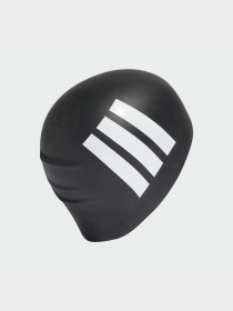 Шапочка для плавания Adidas 3 Stripes модель KB9515 Фото