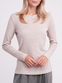 Giulia Женский лонгслив в рубчик MOSSLINES 7003/150 модель UP-00002997 Фото