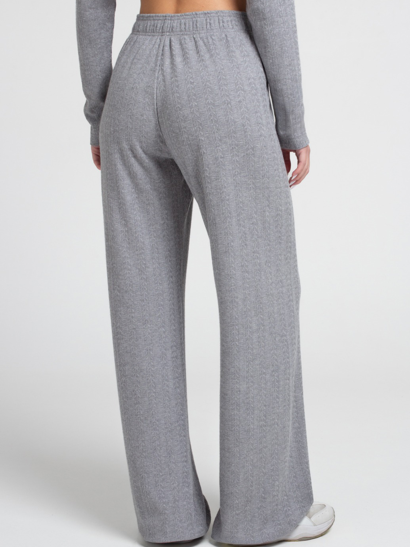 Giulia Женские трикотажные штаны из ангоры с фактурным узором «колосок» SWAGGIT 4334/280 модель UP-00003143 Фото