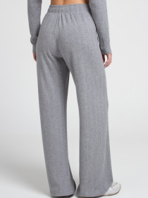 Giulia Женские трикотажные штаны из ангоры с фактурным узором «колосок» SWAGGIT 4334/280 модель UP-00003143 Фото