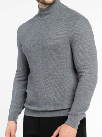 Светр чоловічий Arber сірий модель M10.37.12.531 Фото