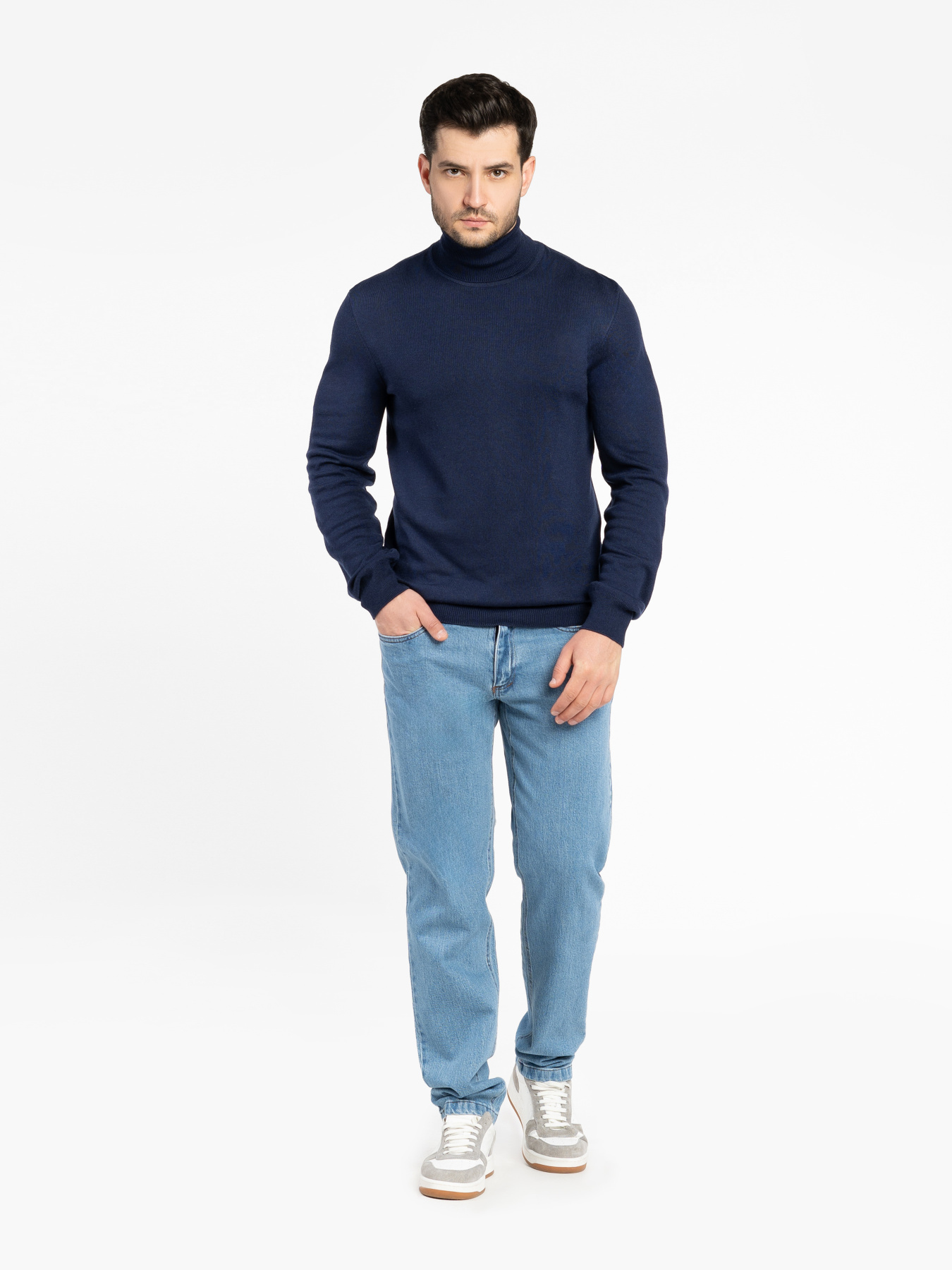 Джемпер чоловічий Arber синій модель M10.40.09.531 Фото