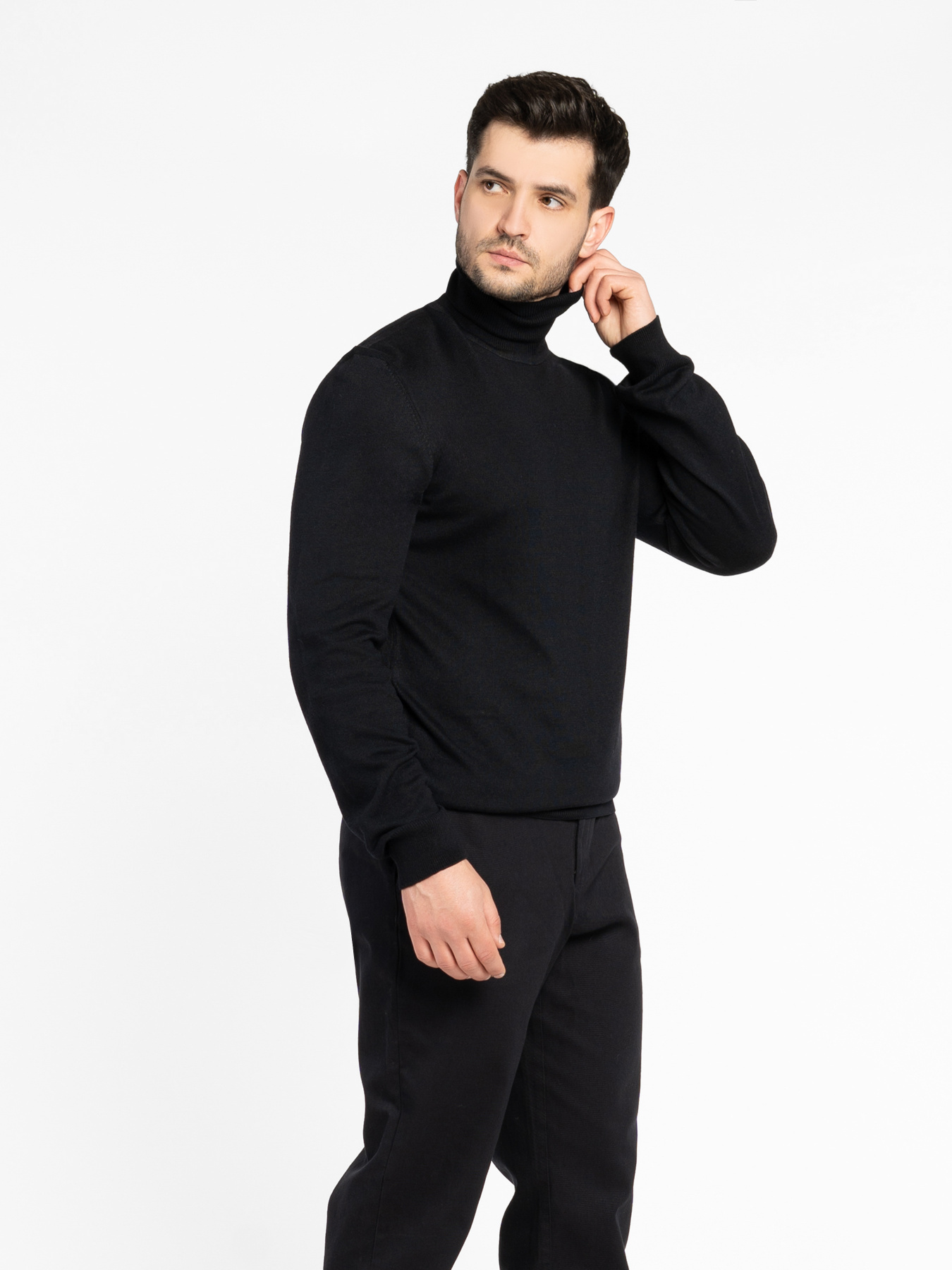 Светр чоловічий Arber чорний модель M10.47.02.531 Фото