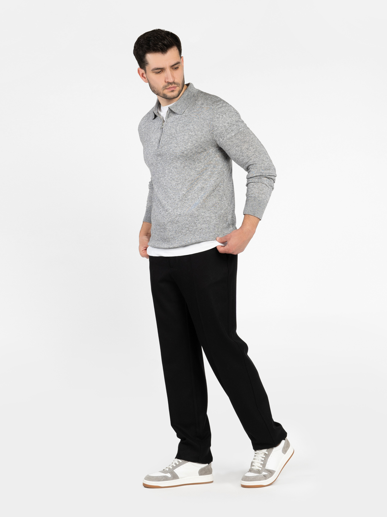 Джемпер чоловічий Arber сірий модель M10.49.12.531 Фото