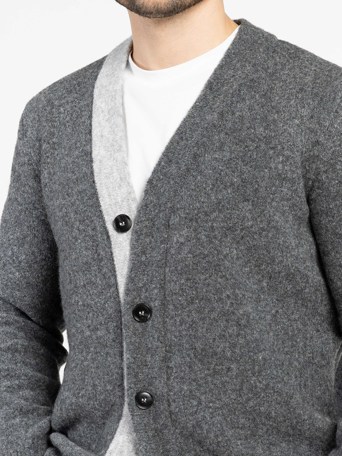 Кофта мужская Arber серая модель M10.62.12.531 Фото