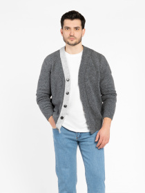 Кофта мужская Arber серая модель M10.62.12.531 Фото