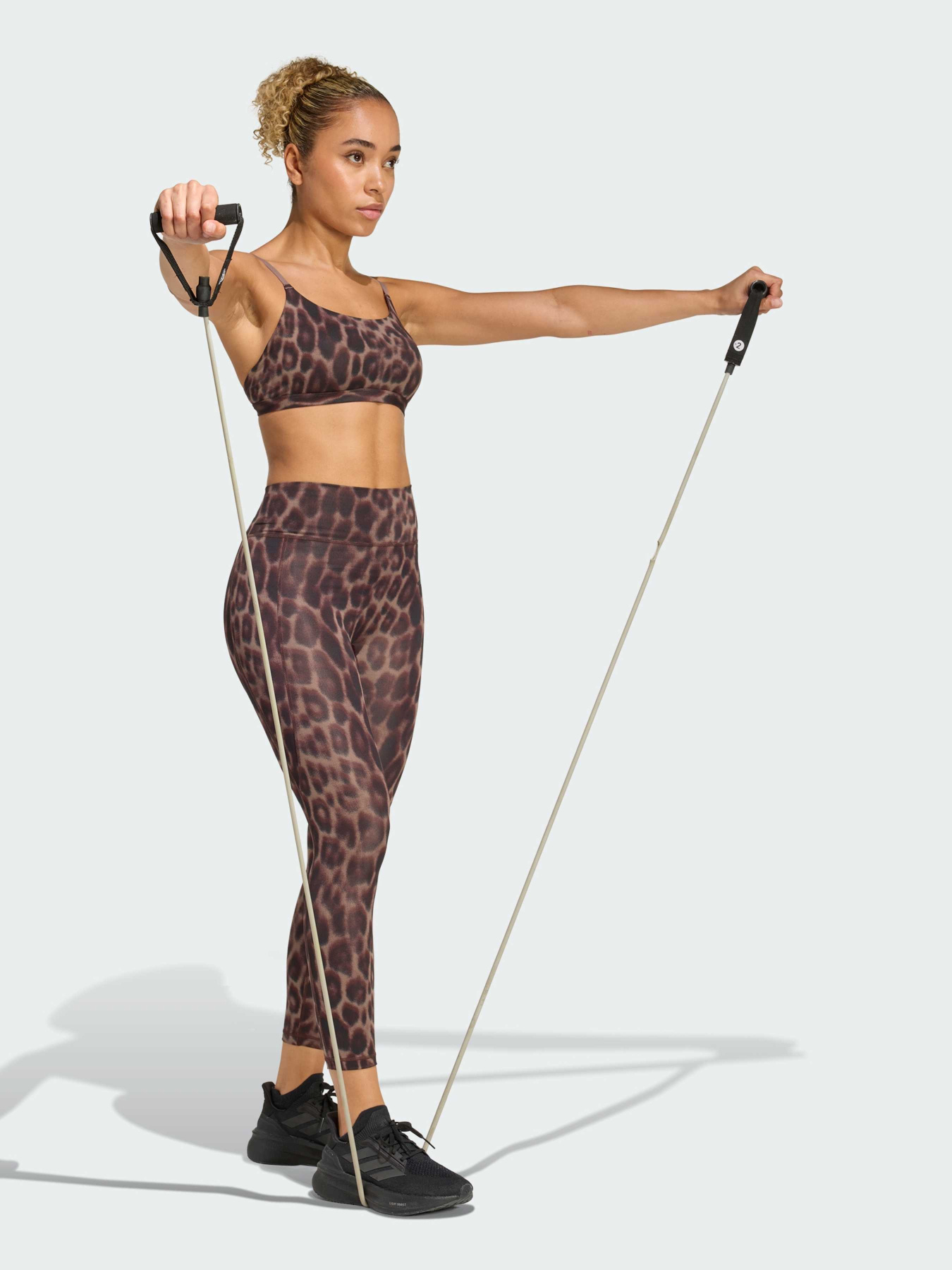 Леггинсы Optime Essentials Workout Leopard 7/8 модель KA6346 Фото