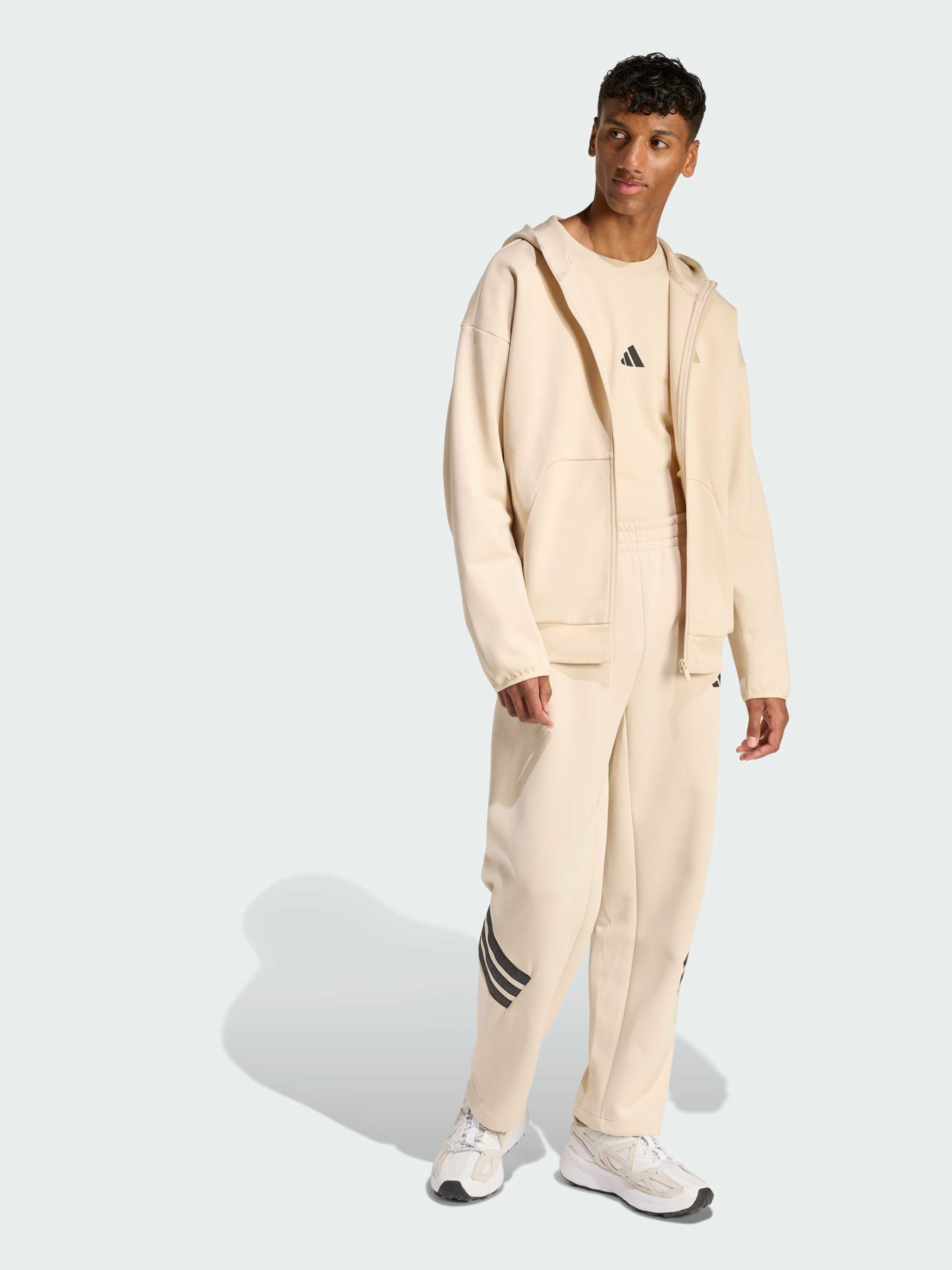 Толстовка Future Icons Small Logo Full-Zip модель KD7665 Фото