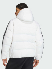 Пуховик Essentials Climawarm 3-Stripes Puffer Hooded модель JX7800 Фото