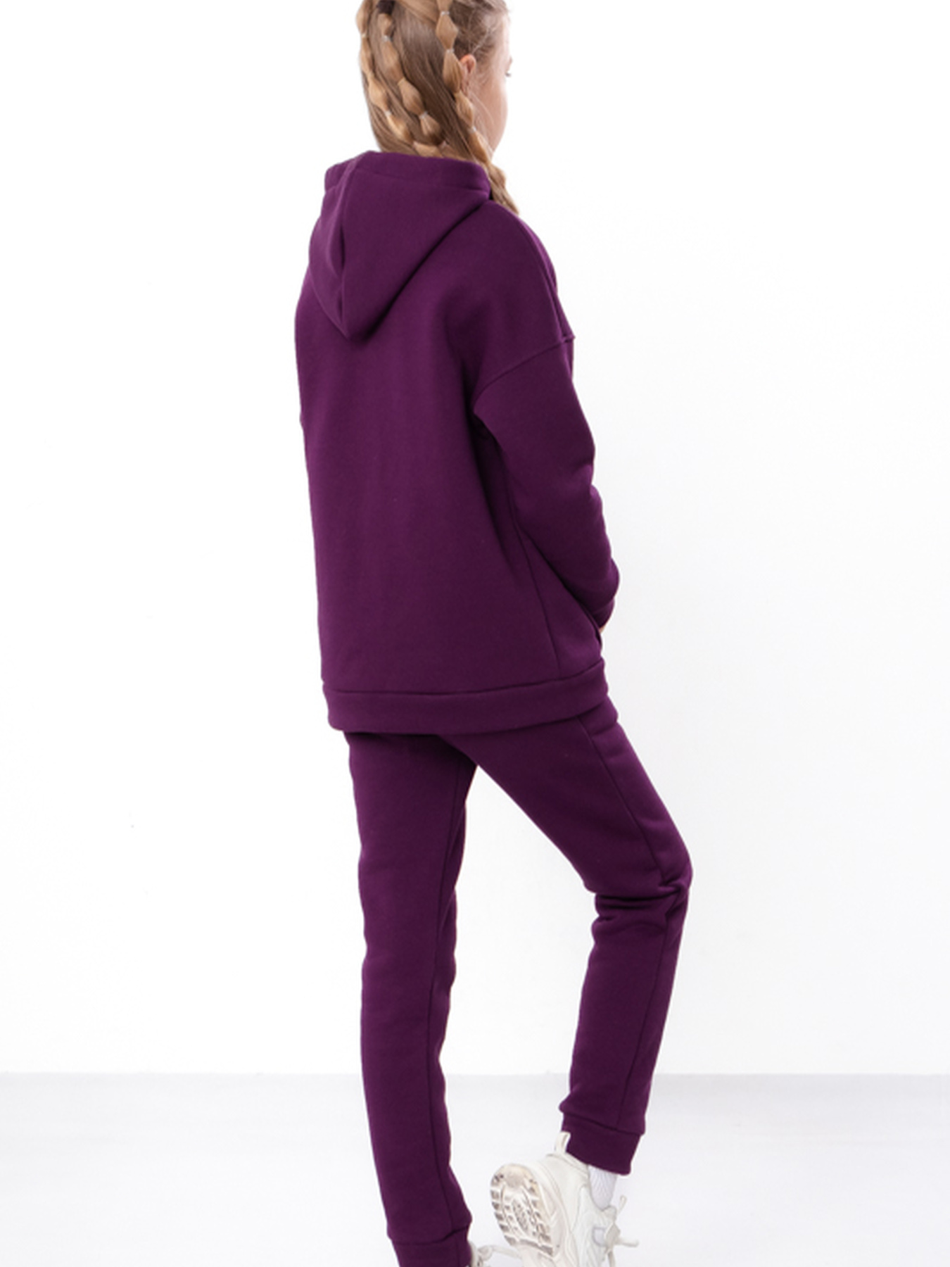 Спортивный костюм Носи своє модель 6422-025-baklazhan Фото