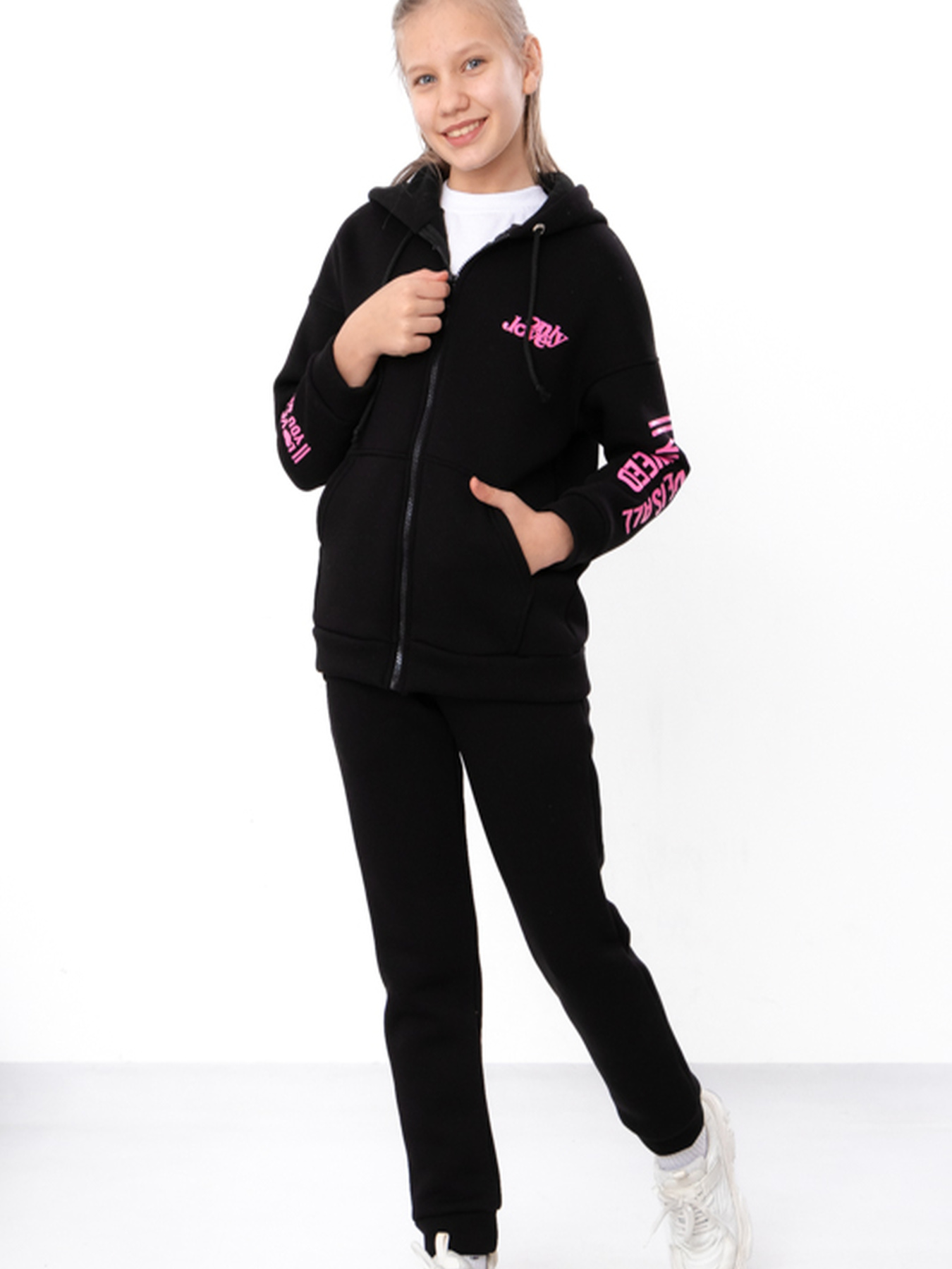 Спортивный костюм Носи своє модель 6422-025-33-chornij Фото