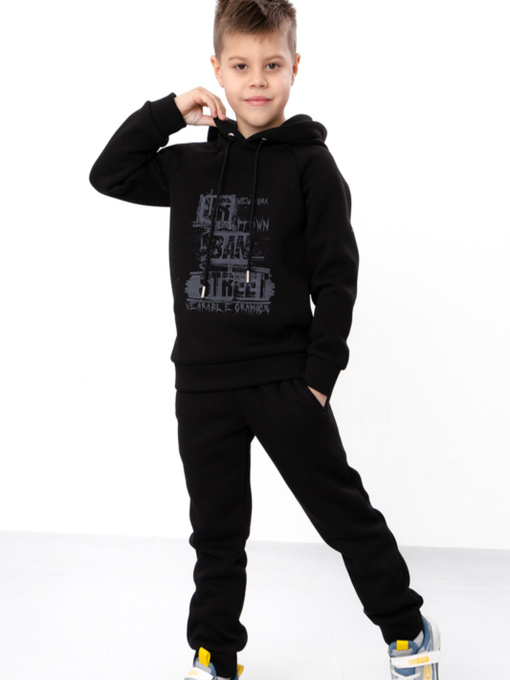 Повседневный костюм Носи своє модель 6314-025-33-4-chornij-street Фото