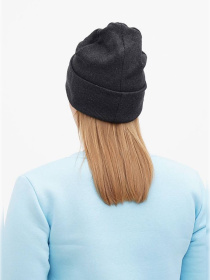 Шапка трикотажна жіноча графит модель Wn216 Фото