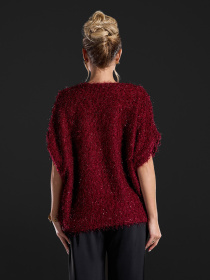 Светри модель 15416_темно-бордовый Фото