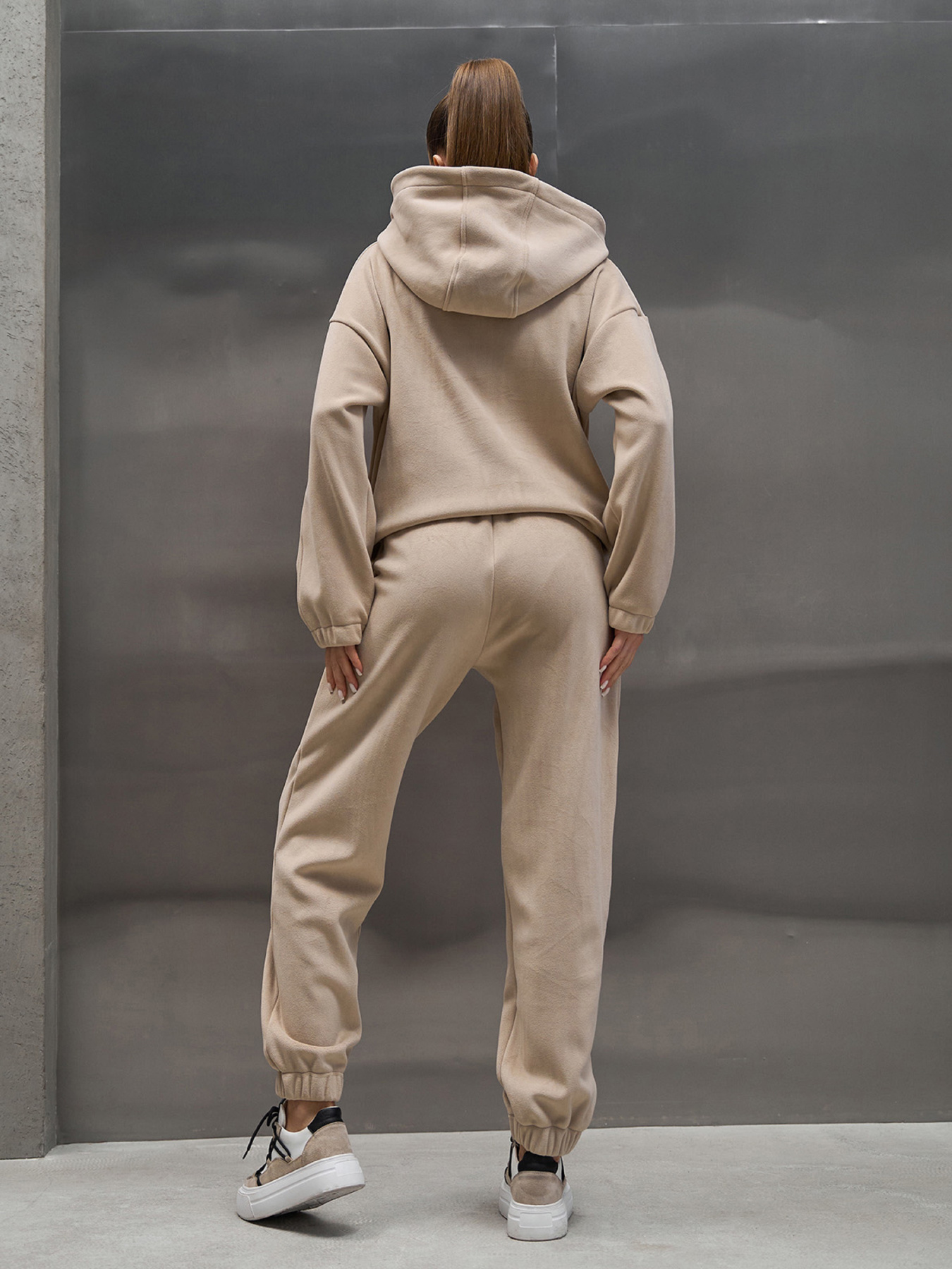 Спортивный костюм ISSA Plus модель 15444_светло-бежевый Фото