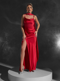 Платья модель 15411_красный Платья модель 15411_красный Фото