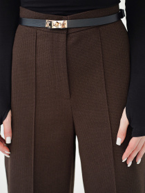 Жіночі брюки модель 15441_темно-коричневый Фото