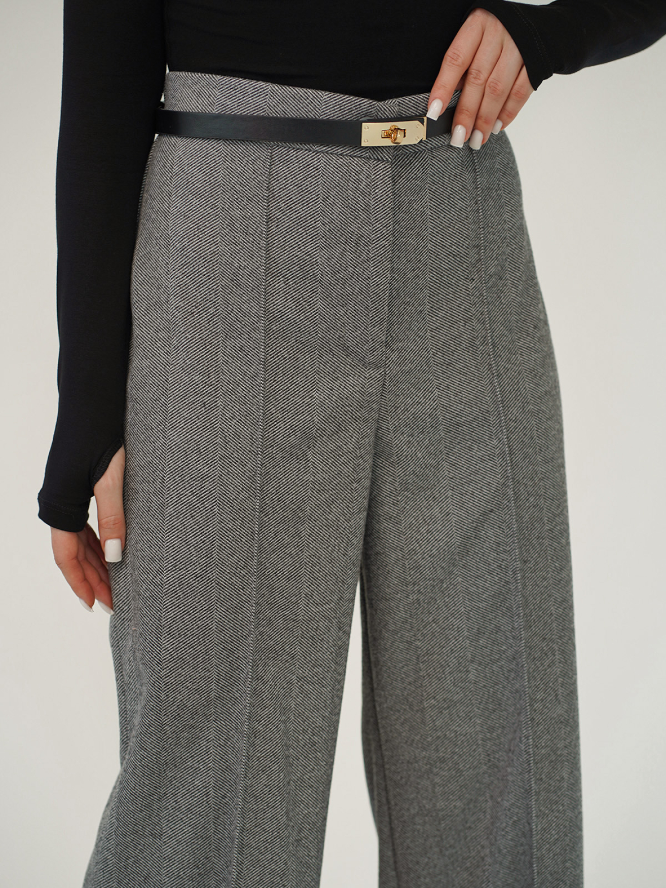 Жіночі брюки модель 15442_серый Фото