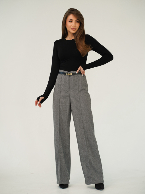 Повседневные штаны ISSA Plus модель 15442_серый Фото