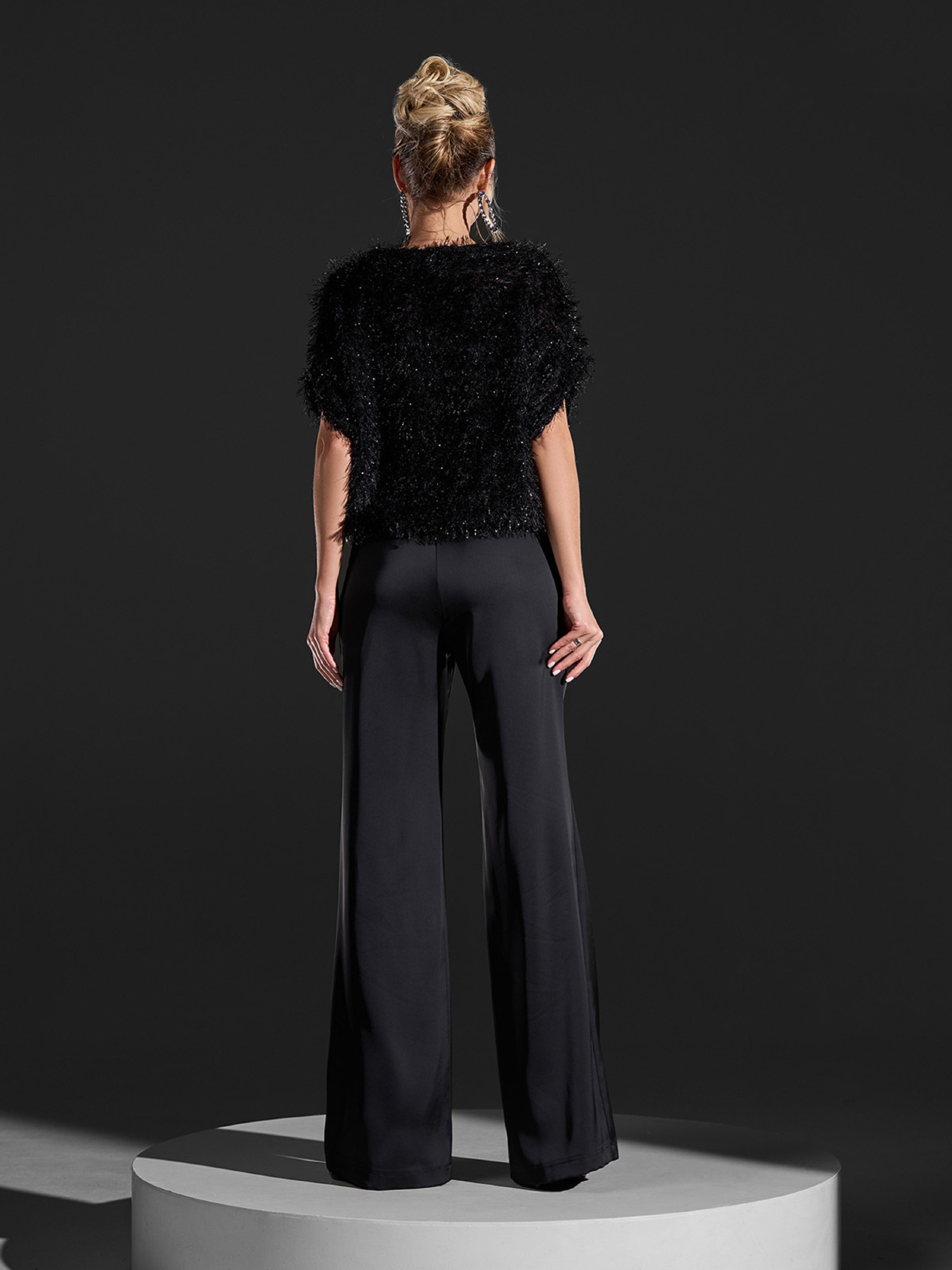 Жіночі брюки модель 15447_черный Фото