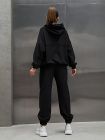 Спортивный костюм ISSA Plus модель 15445_черный Спортивный костюм ISSA Plus модель 15445_черный Фото