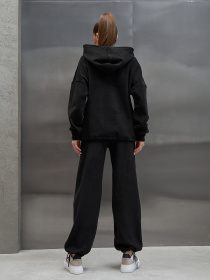 Спортивный костюм ISSA Plus модель 15446_черный Фото