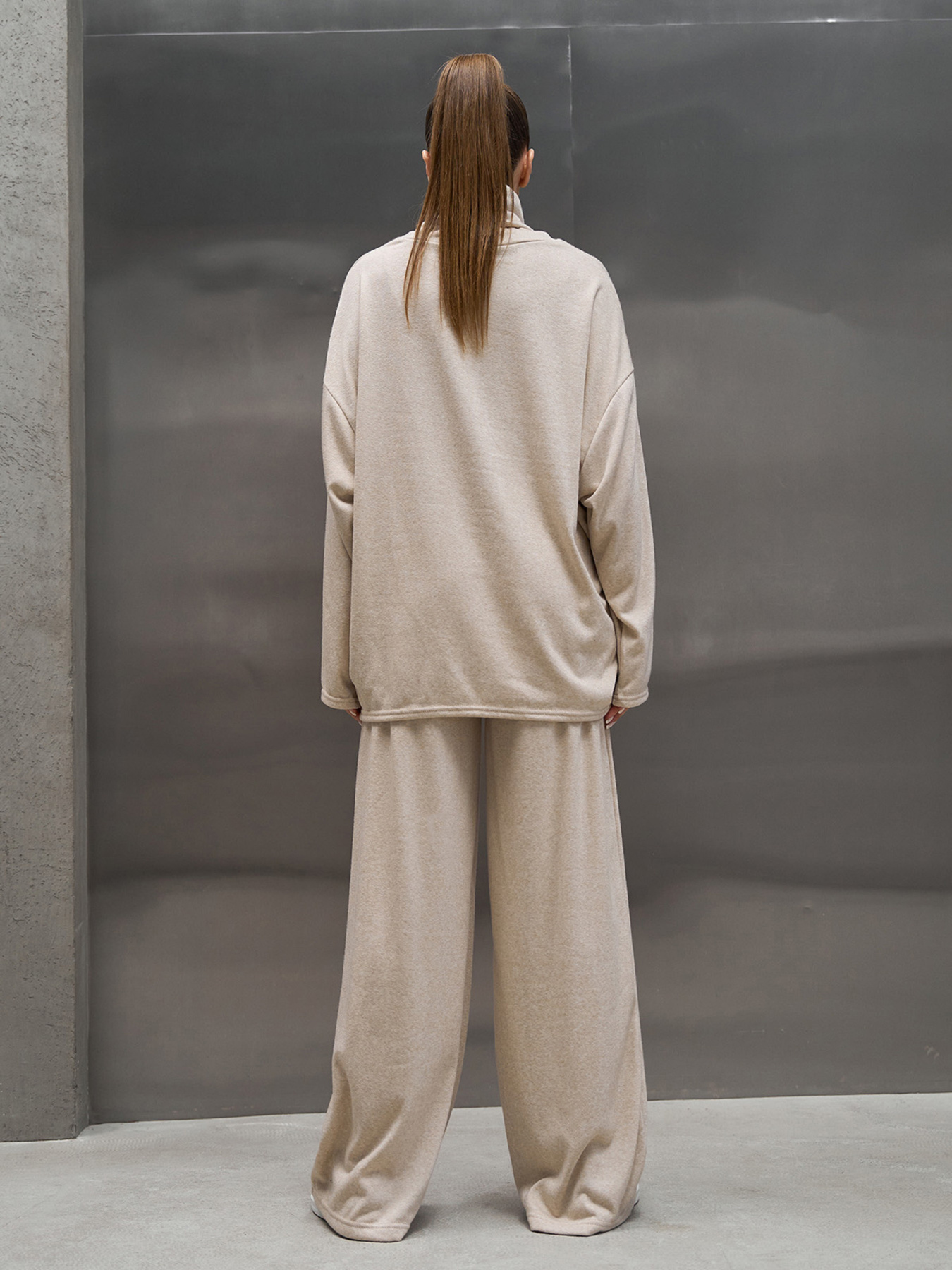 Костюм ISSA Plus модель 15454_светло-бежевый Фото