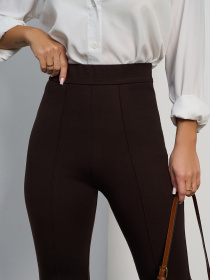 Повсякденні штани ISSA Plus модель 15457_темно-коричневый Повсякденні штани ISSA Plus модель 15457_темно-коричневый Фото