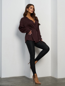 Леггинсы ISSA Plus модель 5665_черный Леггинсы ISSA Plus модель 5665_черный Фото